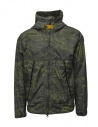 Parajumpers Marmolada PR green-yellow jacket with Wireframe print buy online PMJKMW01 MARMOLADA TOUBRE P016