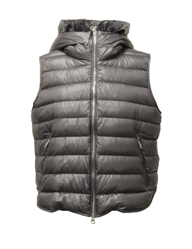 Parajumpers Karissa grey hooded down vest PWPUMH34 KARISSA ROCK 0767 womens vests online shopping