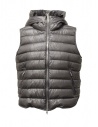 Parajumpers Karissa grey hooded down vest buy online PWPUMH34 KARISSA ROCK 0767