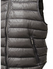 Parajumpers Karissa gilet imbottito grigio con cappuccio gilet donna acquista online