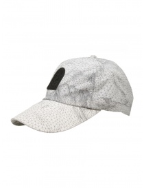 Parajumpers Frame cappello bianco stampa Wireframe