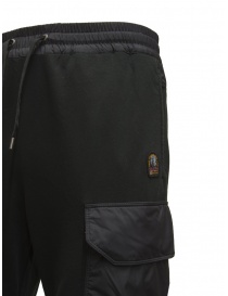 Parajumpers Kennet black multi-pocket sweatpants mens trousers buy online