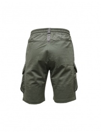 Parajumpers Boyce green multi-pocket shorts