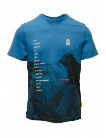 Parajumpers Limestone blue printed T-shirt