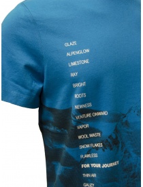 Parajumpers Limestone t-shirt blu con stampa prezzo
