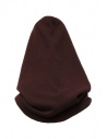 Dune_ Cappuccio passamontagna in cashmere bordeauxshop online cappelli