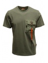 Parajumpers Mojave green t-shirt with pocket buy online PMTSRE07 MOJAVE THYME 610