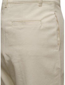 Dune_ Pantaloni in cotone bianco avorio pantaloni donna acquista online