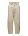 Dune_ Ivory white cotton trousers buy online 02 24 C02U GREGGIO