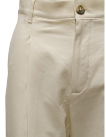 Dune_ Ivory white cotton trousers price