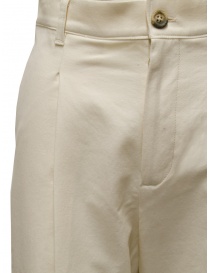Dune_ Pantaloni in cotone bianco avorio prezzo