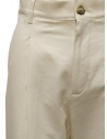 Dune_ Ivory white cotton trousers 02 24 C02U GREGGIO price