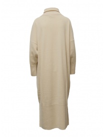 Dune_ High-neck maxi dress in beige cashmere