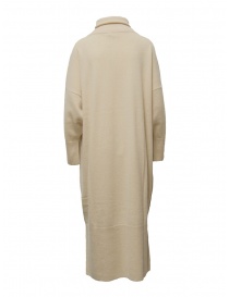 Dune_ Maxi abito a collo alto in cashmere beige