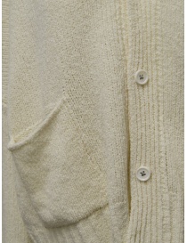 Ma'ry'ya boxy cardigan in white cotton knit price