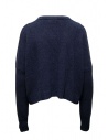 Ma'ry'ya short boxy cardigan in mid-blue cotton shop online womens cardigans