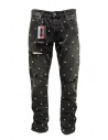 Victory Gate jeans neri con le borchie acquista online VG1SMREGFESTUD.BK