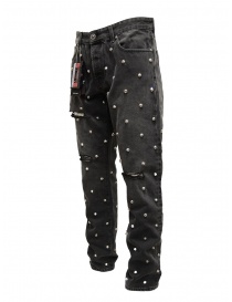 Victory Gate studded black jeans price