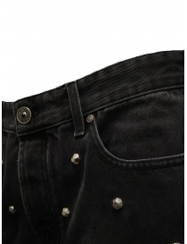 Victory Gate jeans neri con le borchie jeans uomo acquista online