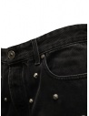 Victory Gate jeans neri con le borchie VG1SMREGFESTUD.BK acquista online