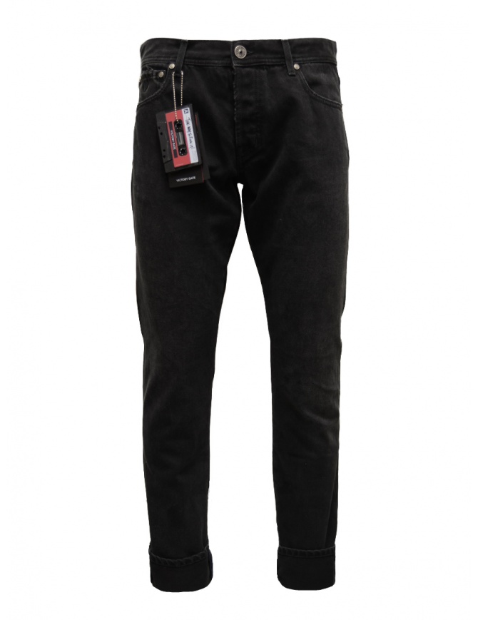 Victory Gate jeans neri VG1SMSLIMFECO.BK jeans uomo online shopping