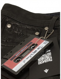 Victory Gate black rubberized jeans mens jeans price