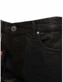 Victory Gate black rubberized jeans buy online price