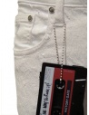 Victory Gate white rubberized flare jeans price VG1SWFLARESTSPAL.WT shop online