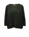 Ma'ry'ya moss green cotton squared sweater buy online YMK013 A4MOSS GREEN
