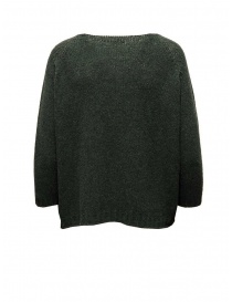 Ma'ry'ya moss green cotton squared sweater