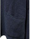 Ma'ry'ya maglia in cotone blu con tascashop online maglieria donna