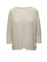 Ma'ry'ya maglia in cotone bianco latte acquista online YMK013 A1MILK