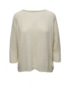 Ma'ry'ya sweater in milky white cotton buy online YMK013 A1MILK