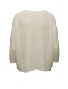 Ma'ry'ya sweater in milky white cotton shop online women s knitwear