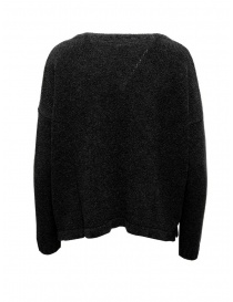 Ma'ry'ya boxy sweater in black cotton with pocket buy online