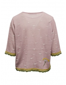 M.&Kyoko antique pink T-shirt with yellow flowers price