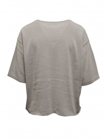 Fuga Fuga grey knit T-shirt with floating clouds price
