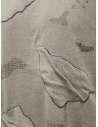 Fuga Fuga grey knit T-shirt with floating clouds BDH07028WA LIGHTGRAY buy online