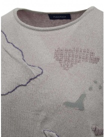 Fuga Fuga maglietta grigia con nuvole fluttuanti acquista online