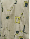 Fuga Fuga T-shirt beige con motivo geometrico verde-giallo BDH07075WA BEIGE prezzo