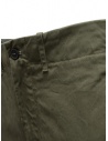 Monobi chino pants in military green organic gabardine price 14150138 VERDE MILITARE 14960 shop online