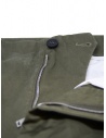 Monobi pantalone chino in bio gabardina verde militareshop online pantaloni uomo