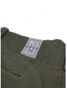 Monobi pantalone chino in bio gabardina verde militare prezzo 14150138 VERDE MILITARE 14960shop online