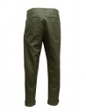 Monobi chino pants in military green organic gabardine 14150138 VERDE MILITARE 14960 price