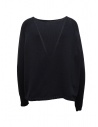 Ma'ry'ya blue cotton pullover sweater with boat neckline shop online women s knitwear