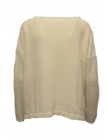 Ma'ry'ya maglia in cotone bianco latte con tasca prezzo