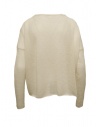 Ma'ry'ya maglia sottile in mohair e seta bianca avorioshop online maglieria donna