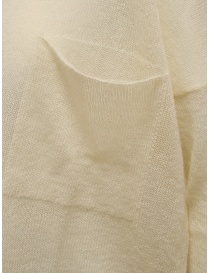 Ma'ry'ya thin sweater in ivory white mohair and silk price