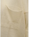 Ma'ry'ya thin sweater in ivory white mohair and silk YMK001 B1WHITE price