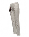 Victory Gate studded flare jeans in white VG1SWBOYSTSTUD.WT price
